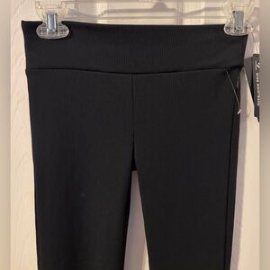 Girls Leggings Black Converse Size Small NWT